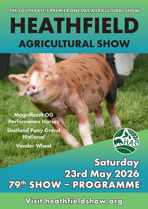 Heathfield Agricultural Show - Programme Cover 2026