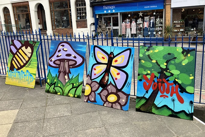 Heathfield youth art wraps lightning fibre cabinet - 03