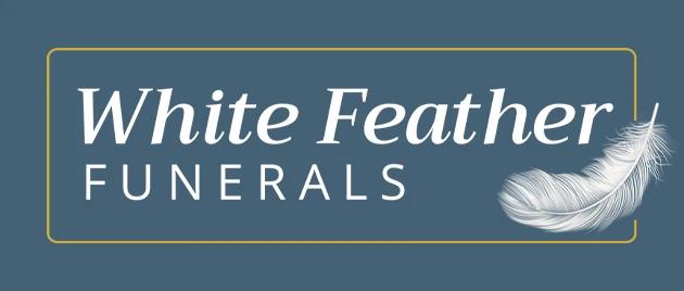 White Feather Funerals Logo